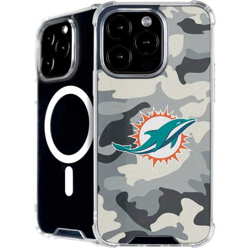 NFL Miami Dolphins Camo iPhone 16 Pro MagSafe Case